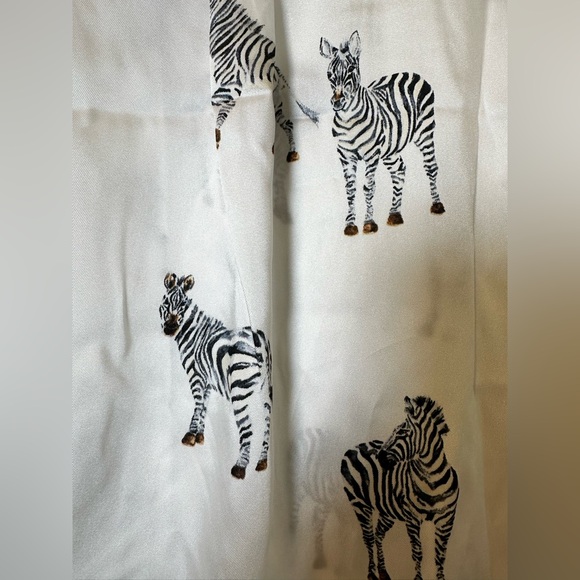 Zara *NWT* Zebra Pattern Blouse - Picture 5 of 6